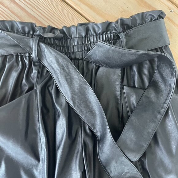 RAMY BROOK Faux Leather Paper Bag Pants - Picture 8 of 11